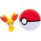 Figurina in bila Clip N Go Pokemon S2, Fennekin si Poke Ball