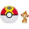 Figurina in bila Clip N Go Pokemon S2, Chimchar si Repeat Ball