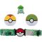 Set curea cu figurina, Pokemon S2, Clip N Go, Poke Ball, Bulbasaur, PKW3646