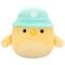 Jucarie de plus, Squishmallows, Puiul Triston cu palariuta, 19 cm