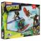 Puzzle Noriel Testoasele Ninja - Testoasele pe val, 60 piese