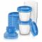 Recipiente stocare lapte matern Philips Avent, albastru