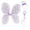 Set aripi de fluture cu accesorii, Pretty Pinky