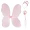 Set aripi de fluture cu accesorii, Pretty Pinky