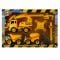 Set 3 vehicule de constructie si accesorii, Zapp Toys