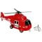 Elicopter de interventie cu lumini si sunete, Cool Machines, 1:16, Rosu