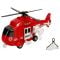 Elicopter de interventie cu lumini si sunete, Cool Machines, 1:16, Rosu
