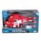 Elicopter de interventie cu lumini si sunete, Cool Machines, 1:16, Rosu