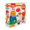 Set de modelare din plastilina, pentru cofetarie, Crafy, 17 piese, 200 g