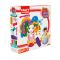Set de modelare din plastilina pentru coafat, Crafy, 11 piese, 200 g