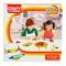 Set de modelare din plastilina, pentru patiserie, Crafy, 6 piese, 200g