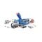 Transportator cu 2 masini politie, Maxx Wheels, 30 cm