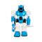 Robot cu lumini si sunete, Storm Brave, Albastru, 25 cm