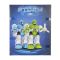 Robot cu lumini si sunete, Storm Brave, Albastru, 25 cm