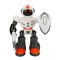 Robot cu lumini si sunete, Sunman, Warrior, Portocaliu, 29 cm