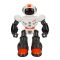 Robot cu lumini si sunete, Sunman, Warrior, Portocaliu, 29 cm
