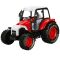 Tractor de ferma, Maxx Wheels, 14 cm, Rosu