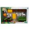 Set tractor cu accesorii agricole, Maxx Wheels, Remorca