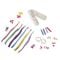 Set margele si extensii pentru par, Pretty Pinky