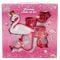 Set de machiaj pe 3 niveluri, Pretty Pinky, Flamingo