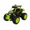 Masina de teren, Rock Crawler, cu sunete si lumini, Verde, 19 cm