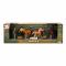 Set figurine, Crazoo, Animale de la ferma, Cal gri
