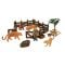 Set de joaca cu animale din jungla, Crazoo, Leopard