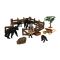Set de joaca cu animale din jungla, Crazoo, Gorila