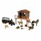 Set figurine, Crazoo, Animale de la ferma, Cal, Miel si Oaie