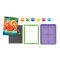 Set Mozaic Pin cu suport, Quercetti, Padure, 300 piese