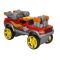 Camioneta cu Lumini si Sunete, Maxx Wheels, Rosu, 23 cm
