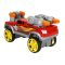 Camioneta cu Lumini si Sunete, Maxx Wheels, Rosu, 23 cm