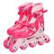 Role reglabile, Rising Sports, Hello Kitty, Marime 34-37, Roz