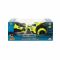 Masina cu lansator de motociclete, Maxx Wheels, Catapult Car 3in1, Galben