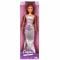Papusa Alisha, in rochie de seara, Argintie