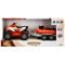 Set Super ATV cu remorca si barca, Maxx Wheels, Portocaliu