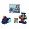 Set de joaca, motocicleta cu atelier de reparatii, 44 piese