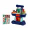 Set de joaca, motocicleta cu atelier de reparatii, 44 piese
