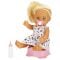 Papusa bebelus Boubou, Cu par blond, 30 cm