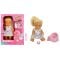 Papusa bebelus Boubou, Cu par blond, 30 cm