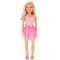 Papusa Clara in tinuta de petrecere, Dollz n More, cu rochie roz, 80 cm