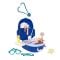 Set de joaca in gentuta, Junior Doc, Doctor Kit, 25 piese