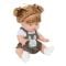 Papusa bebelus cu rochita, Boubou, 35 cm