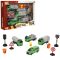 Set de joaca cu vehicule, Maxx Wheels, City Sanitation, Verde
