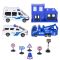 Set de joaca cu vehicule, Maxx Wheels, City Police