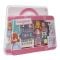 Set de joaca cu papusa si bebelus, Sunman, Baby House