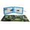 Set 6 vehicule si harta orasului, Maxx Wheels, Carry Case, 1:64