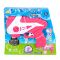 Pistol de facut baloane cu lumini si sunete, Bubble Gun, 160 ml, Roz