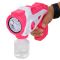 Pistol de facut baloane cu lumini si sunete, Bubble Gun, 160 ml, Roz