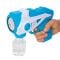 Pistol de facut baloane cu lumini si sunete, Bubble Gun, 160 ml, Albastru